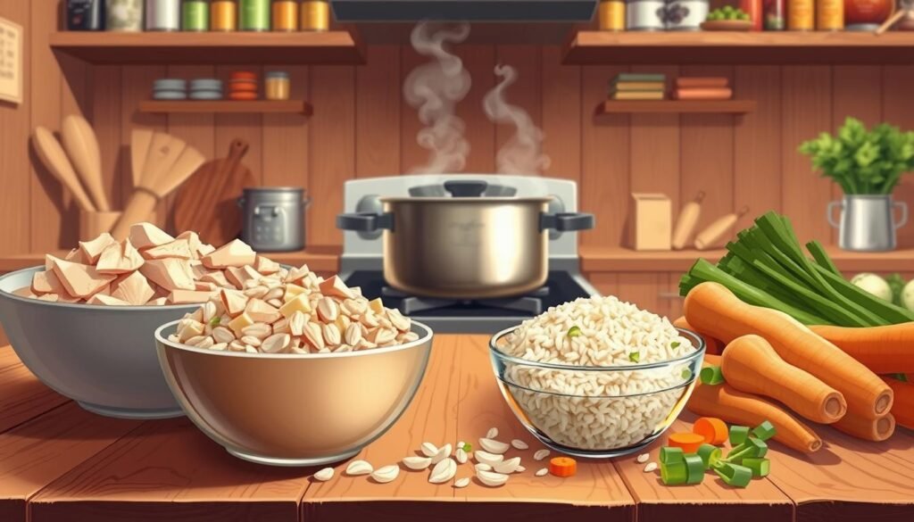 adapting dietary needs for chicken wild rice soup