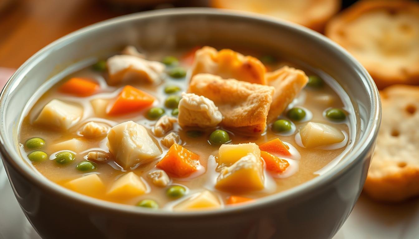 chicken pot pie soup