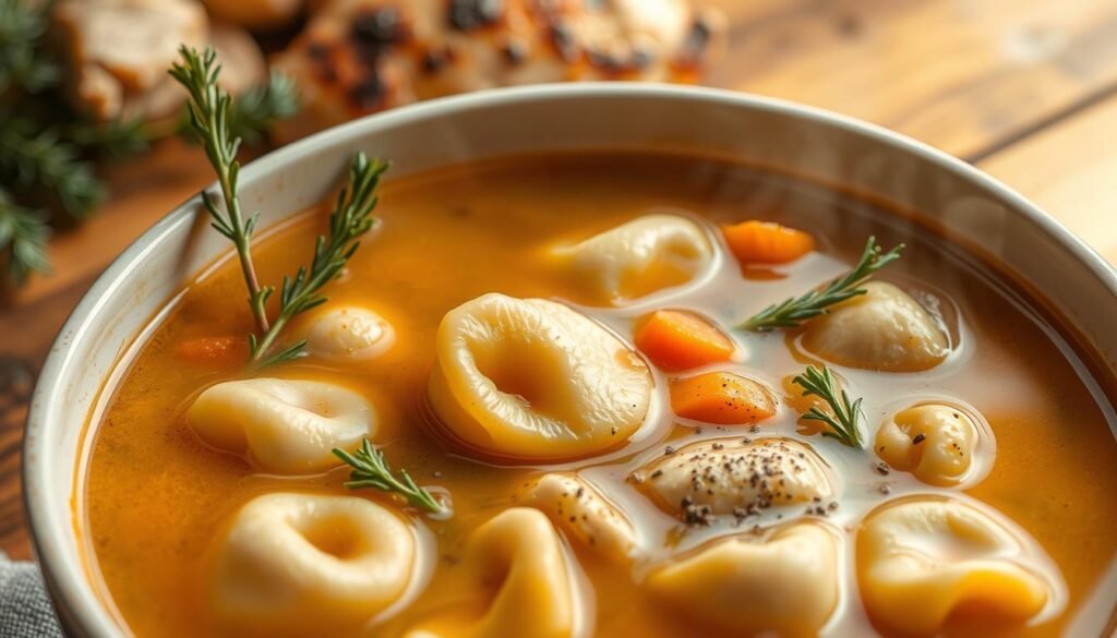 chicken tortellini soup