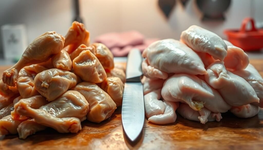 choosing the right chicken thighs vs breasts