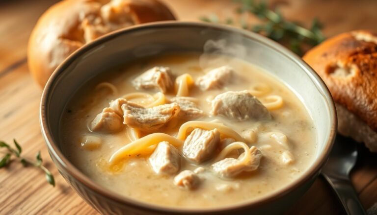 creamy chicken noodle soup