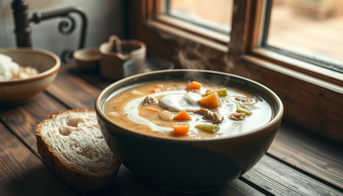 creamy chicken soup