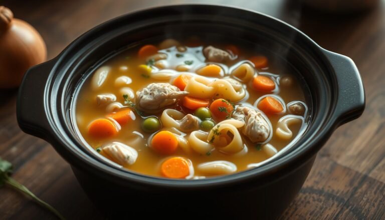 crockpot chicken noodle soup