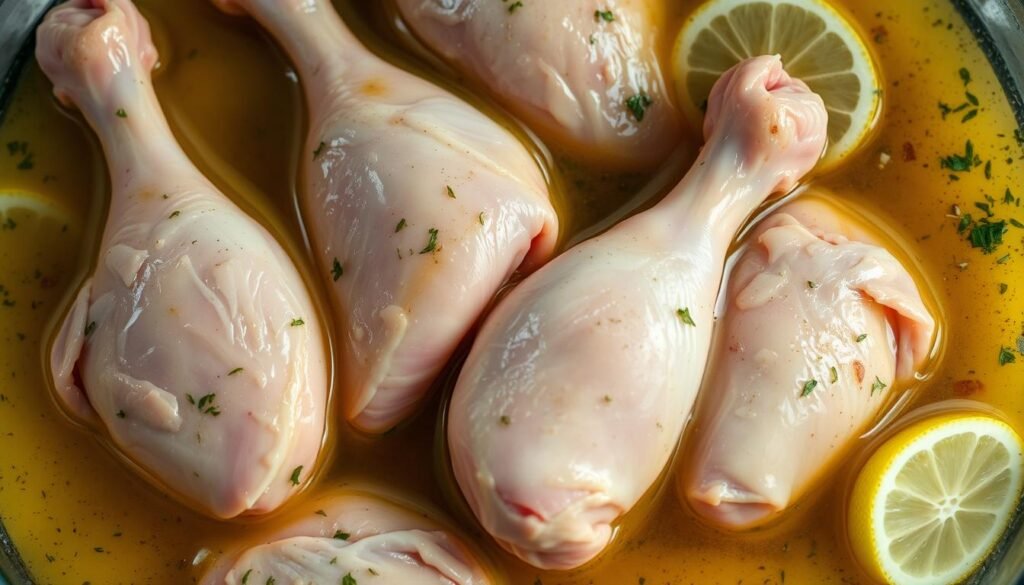 marinating chicken