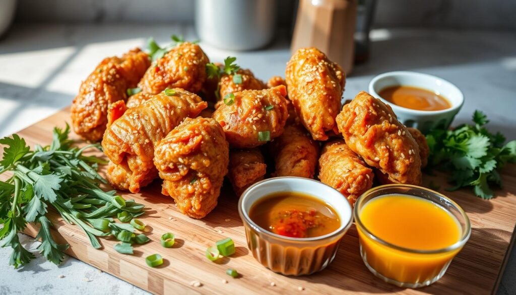 serving suggestions for crispy chicken