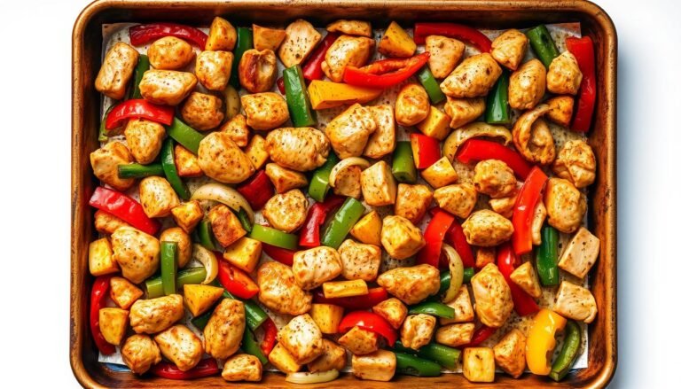 Easy Sheet Pan Chicken Fajitas