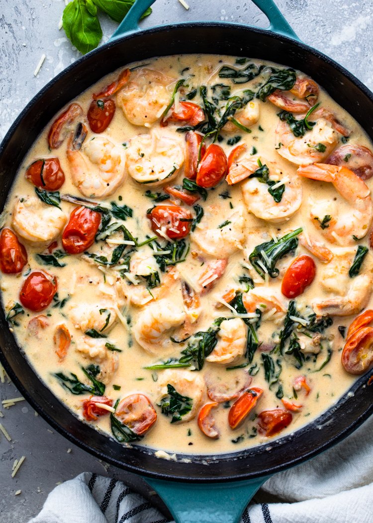 Creamy Tuscan Shrimp