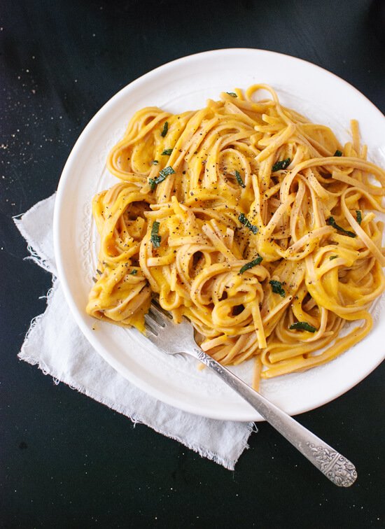 Butternut squash pasta creamy