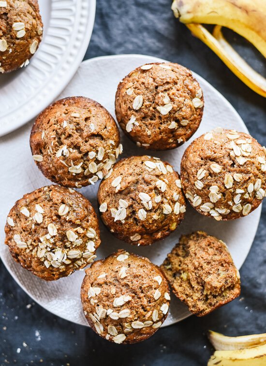 Healthy banana muffins for kids