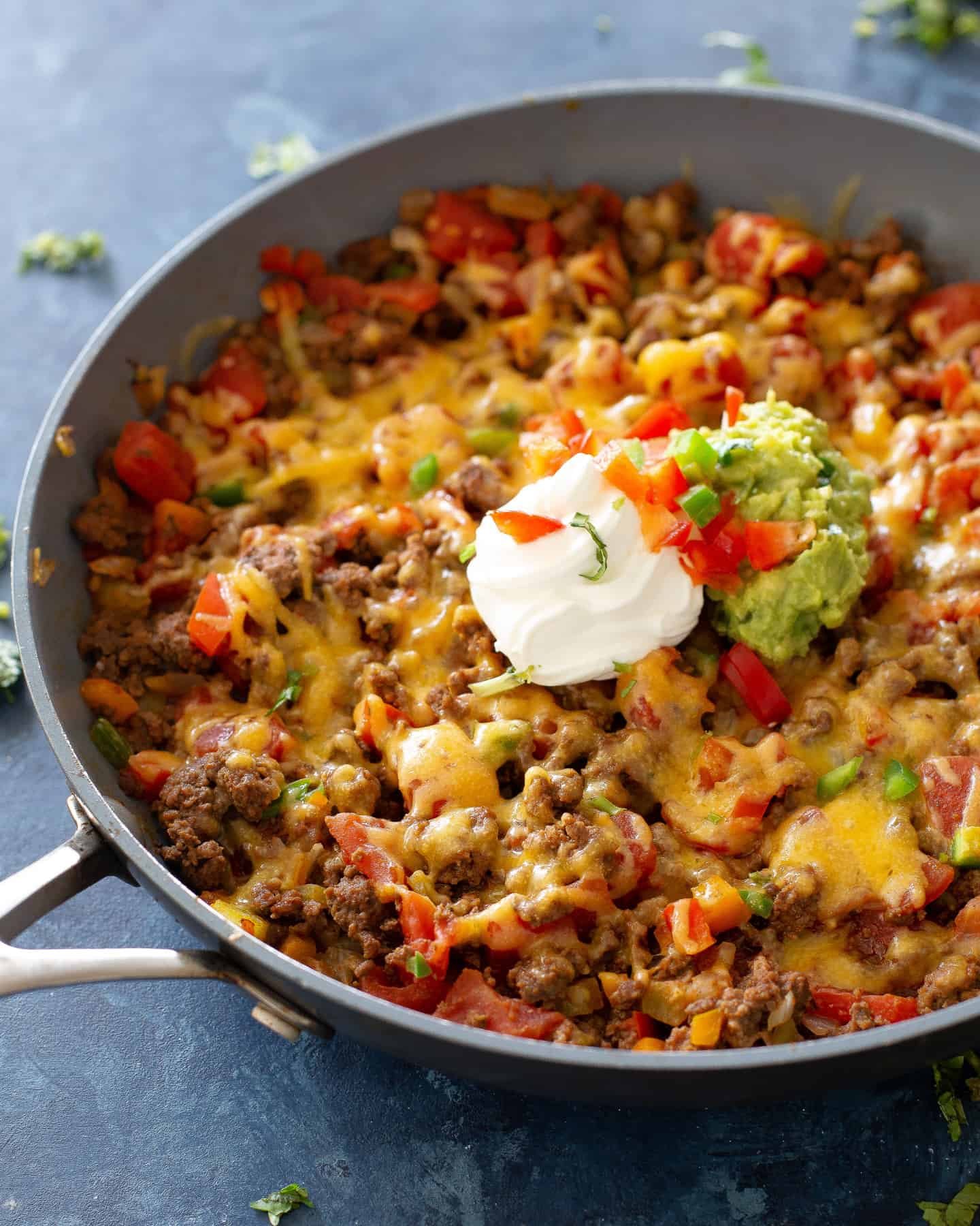 Low-Carb Taco Skillet