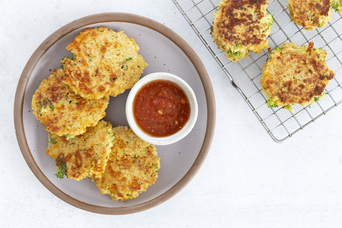 Quinoa patties healthy grain meal