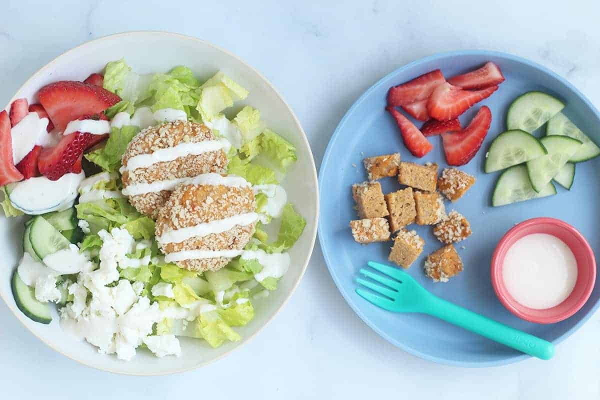 Easy baked salmon cakes for kids