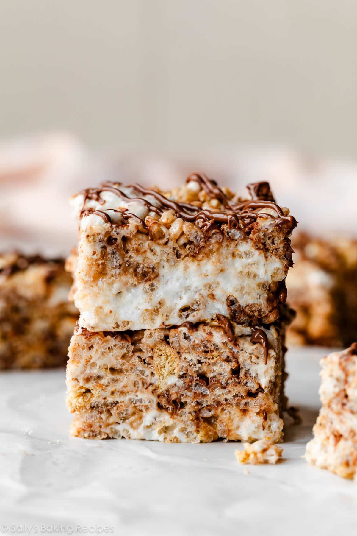 S'mores Rice Krispie Treats