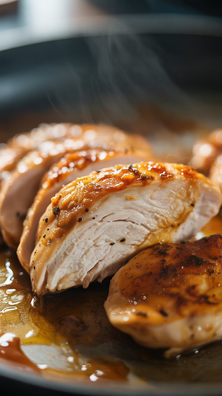 Fresh raw chicken breasts ready for cooking