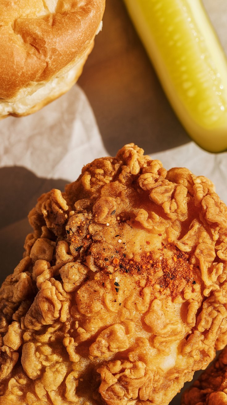 Southern style fried chicken with sides