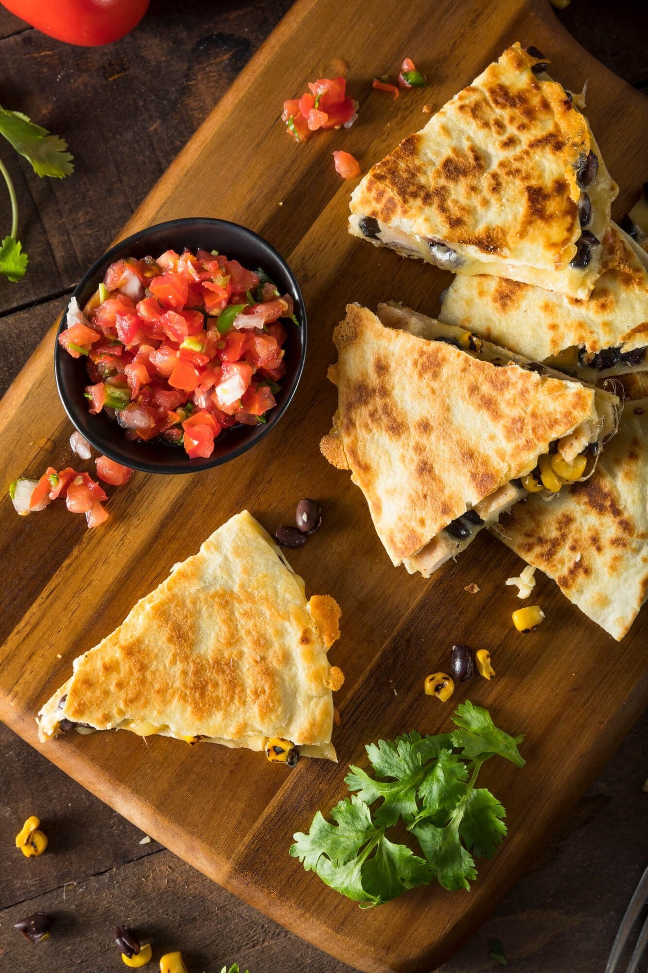 Healthy Chicken Quesadillas