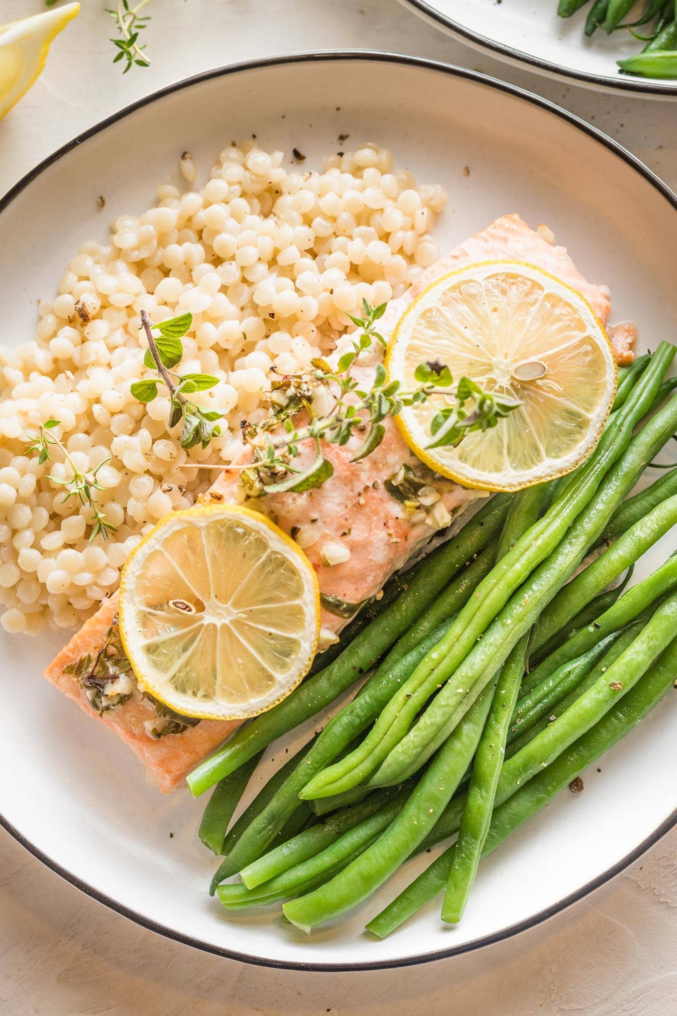 Baked Lemon Herb Salmon