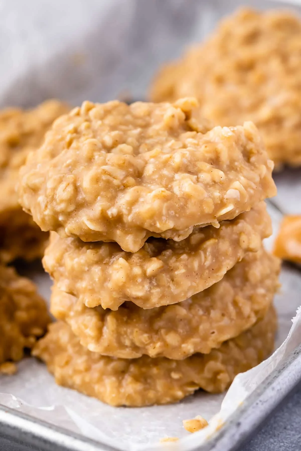 No-Bake Peanut Butter Cookies