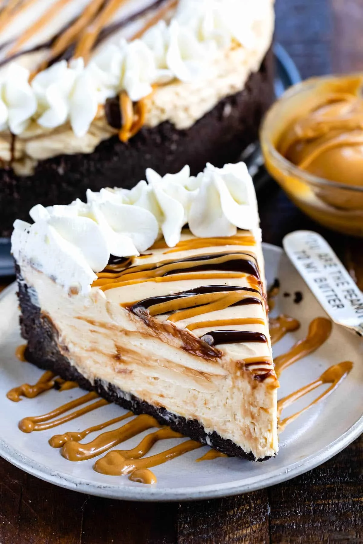 No-Bake Peanut Butter Cheesecake