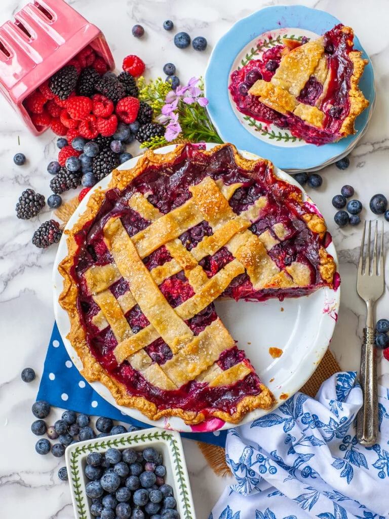 Mixed Berry Pie