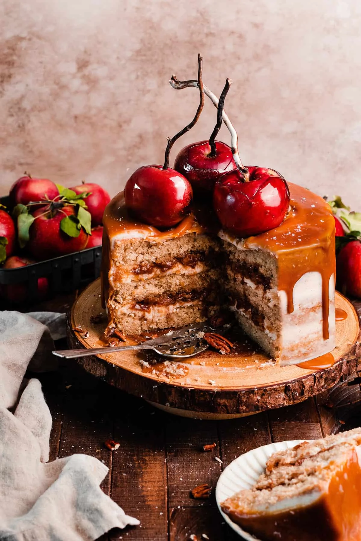Caramel Apple Cake