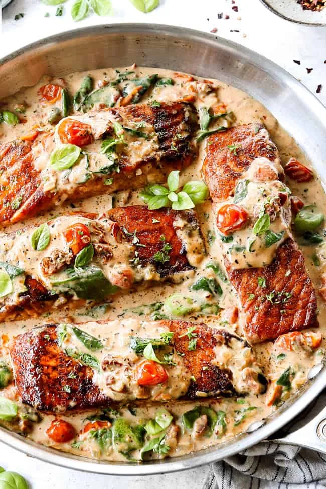 Creamy Tuscan Salmon