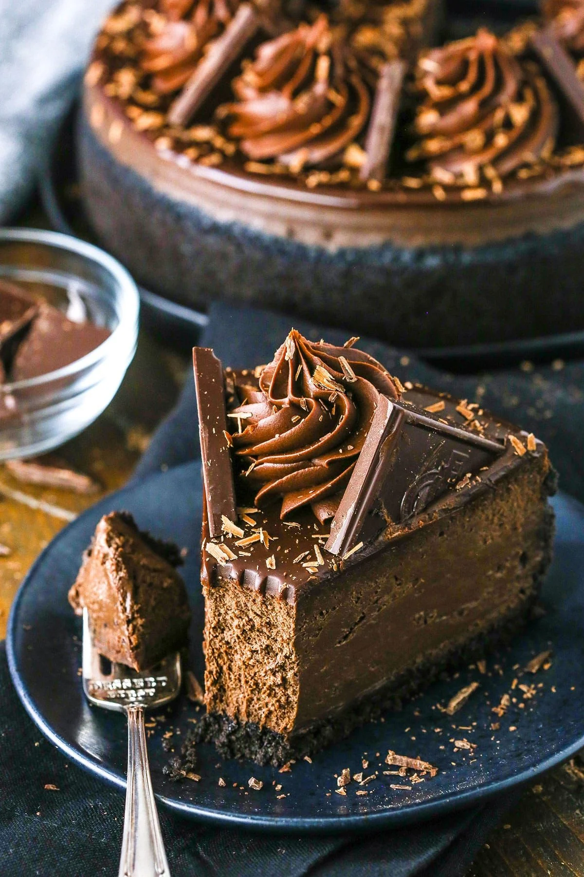Dark Chocolate Cheesecake
