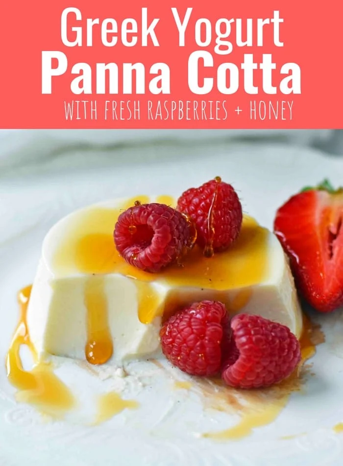 Greek Yogurt Panna Cotta