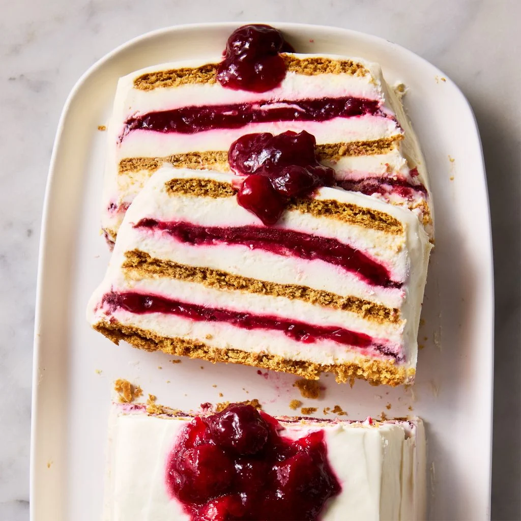 Cherry Cheesecake Icebox Cake