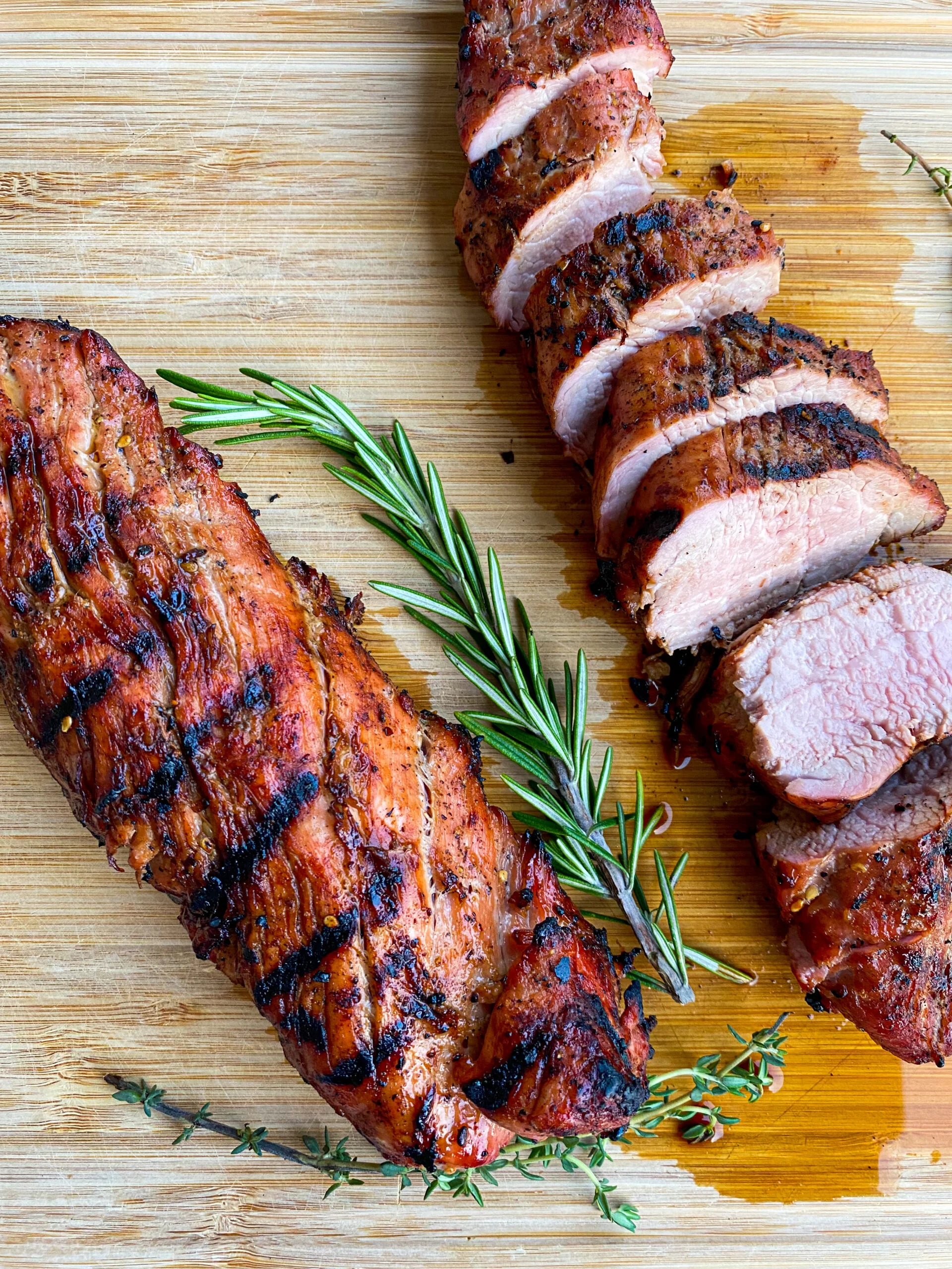 Juicy Grilled Pork Tenderloin