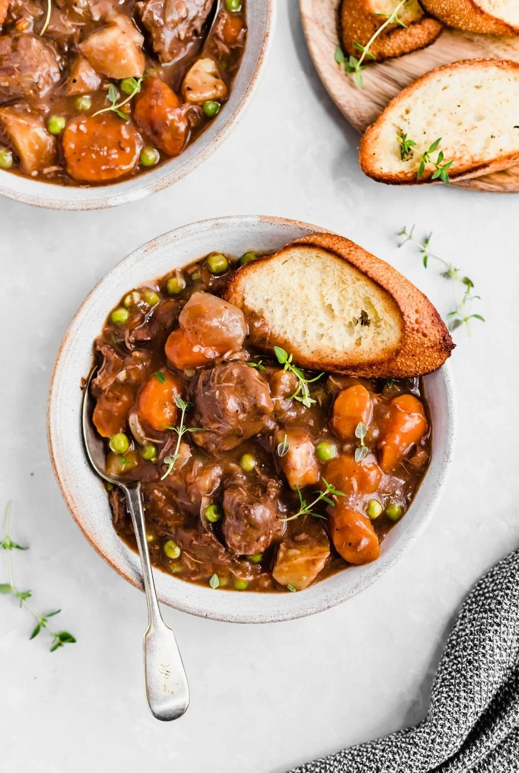 Mom's Slow Cooker Beef Stew - Ambitious Kitchen