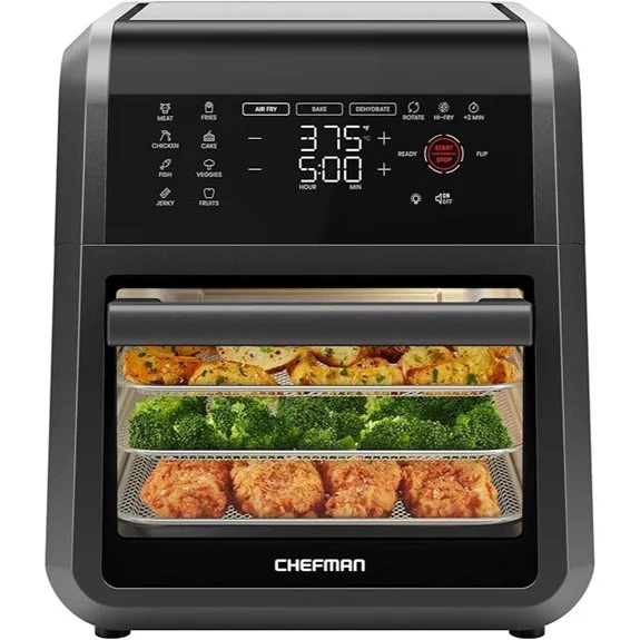 Chefman 12-Quart 5-in-1 Air Fryer Oven (12 Presets)