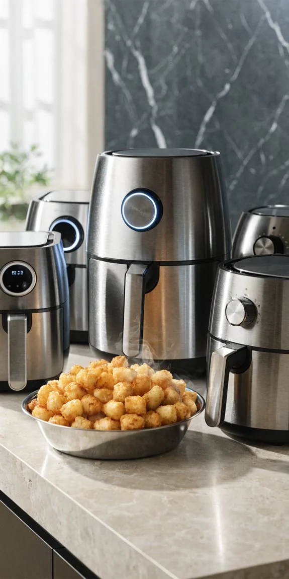 air fryer tots capacity speed evenness