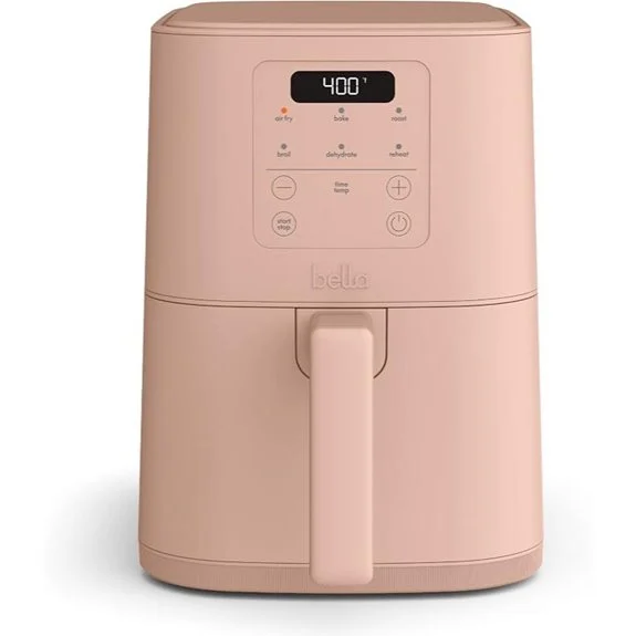 Bella 4Qt Slim Air Fryer with Ceramic Coating and Presets