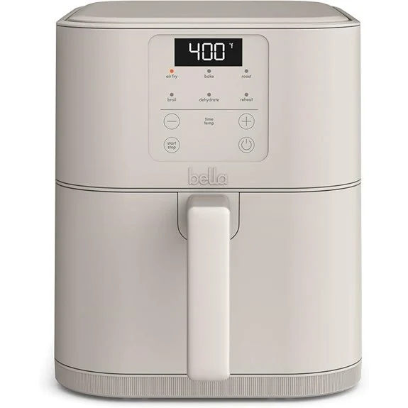 bella 6 qt slim air fryer