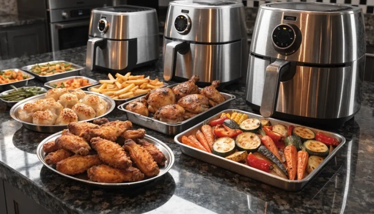 big flavor meal prep air fryers