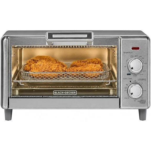 BLACK+DECKER Air Fry Countertop Toaster Oven (4-Slice)