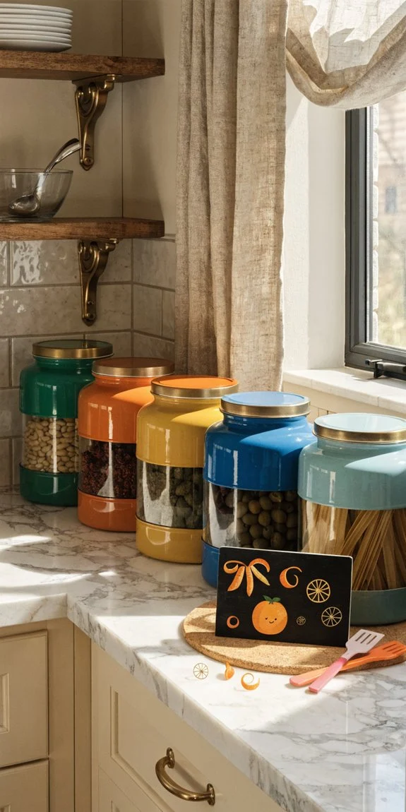 bright signs boost kitchen joy