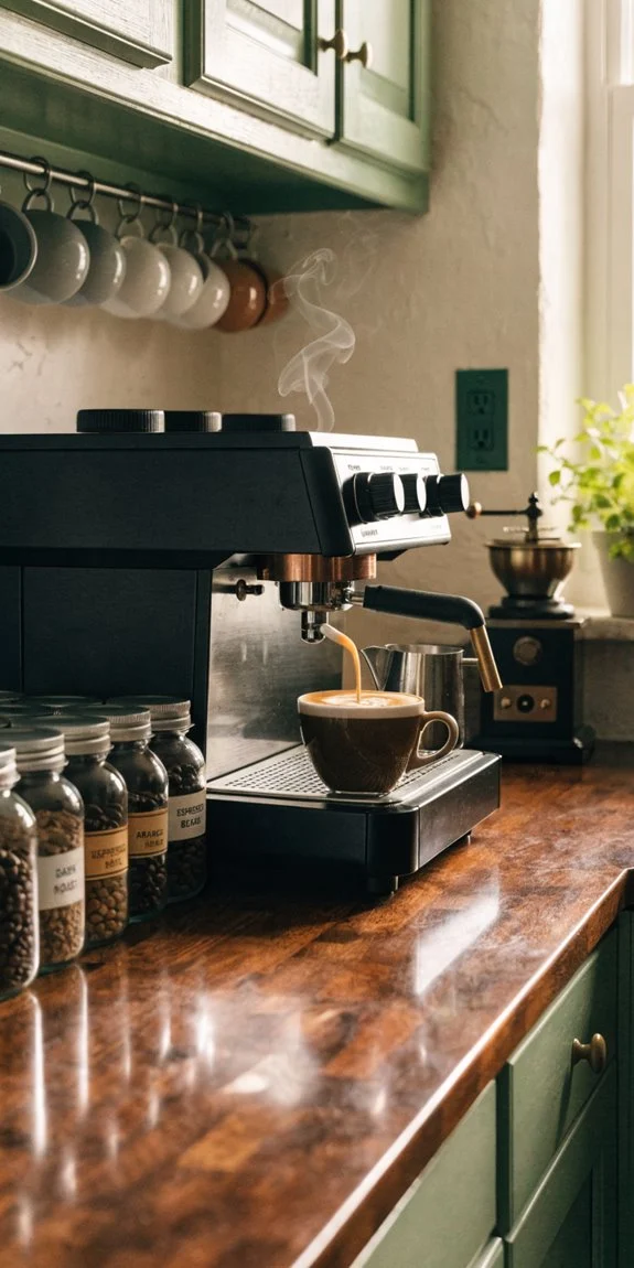 budget friendly home coffee bar ideas