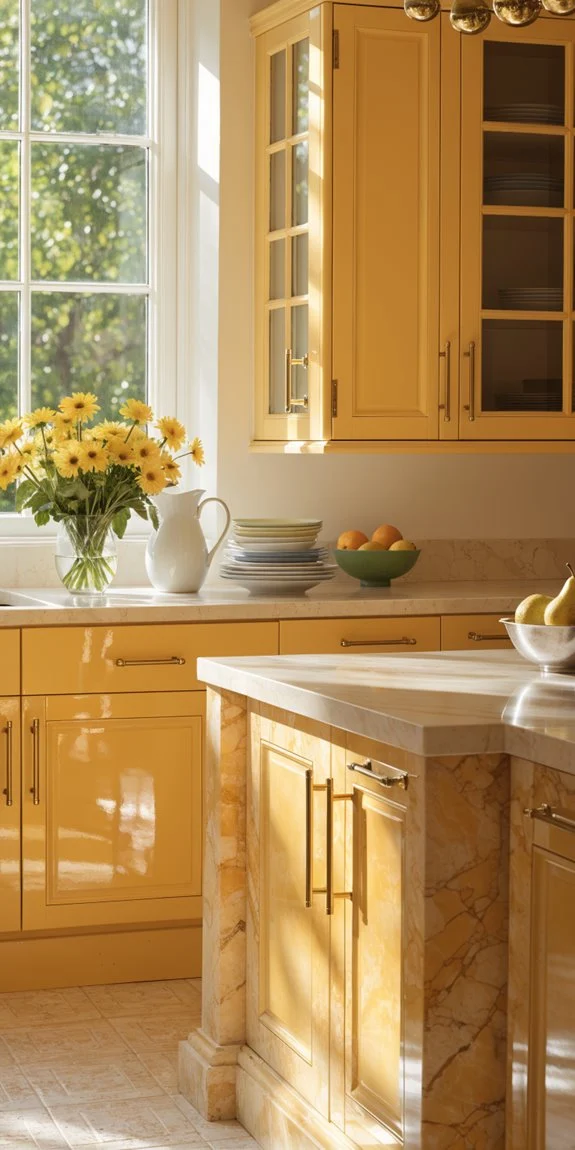 butter yellow creates warm nostalgic charm