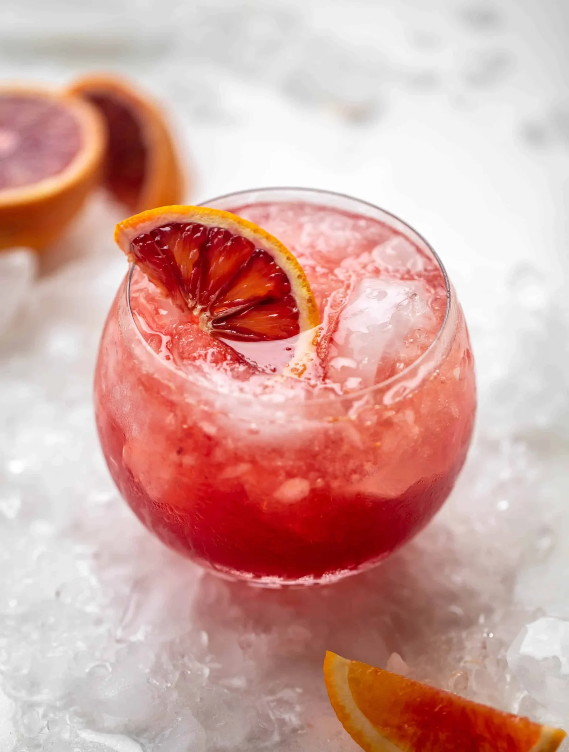 Blood Orange Spritz cocktail
