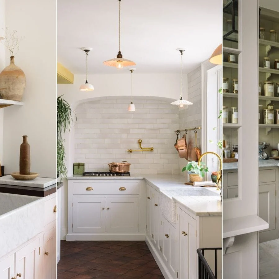 Timeless white shaker kitchen design