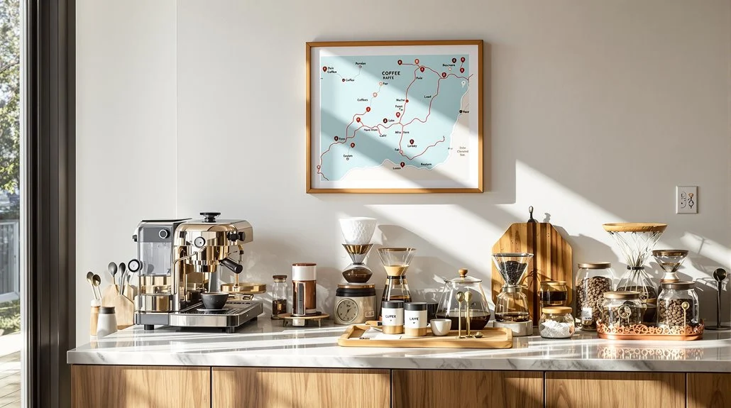 coffee bar kitchen ideas