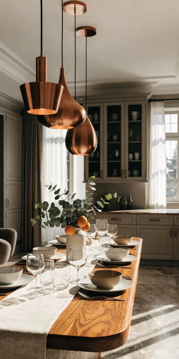 cohesive colors lighting seating