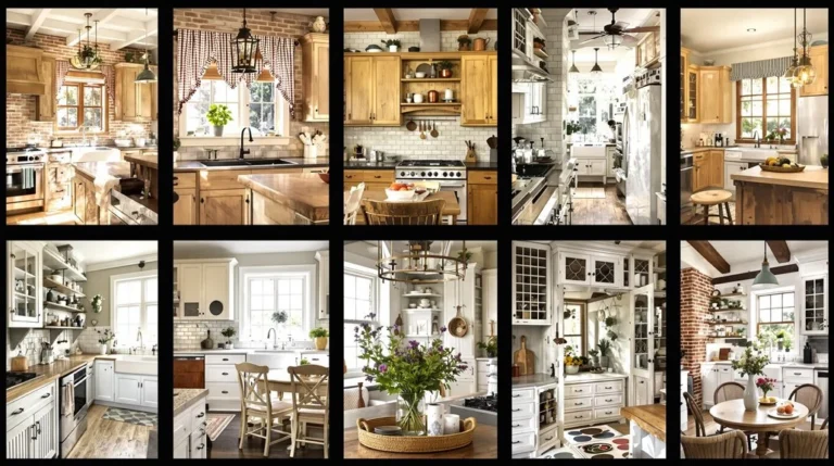 country kitchen designs full of charm
