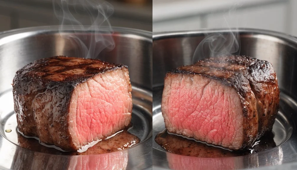 crisp air fryers searing steak
