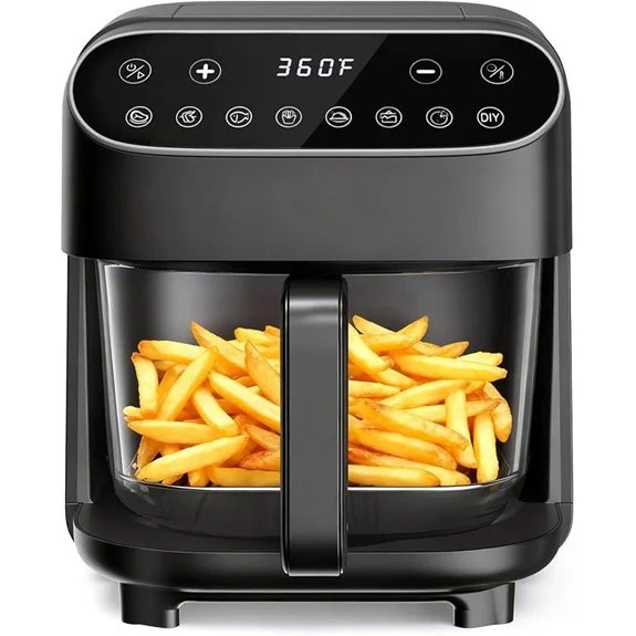 Electactic Air Fryer 5 Qt with 8 Presets