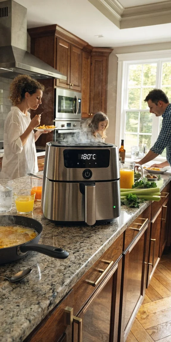 family friendly air fryer considerations capacity versatility cleanliness safety