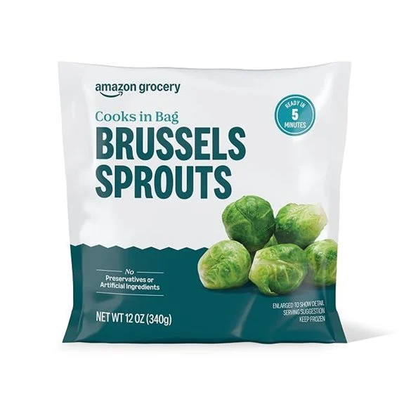 Amazon Grocery Brussels Sprouts 12 oz Frozen
