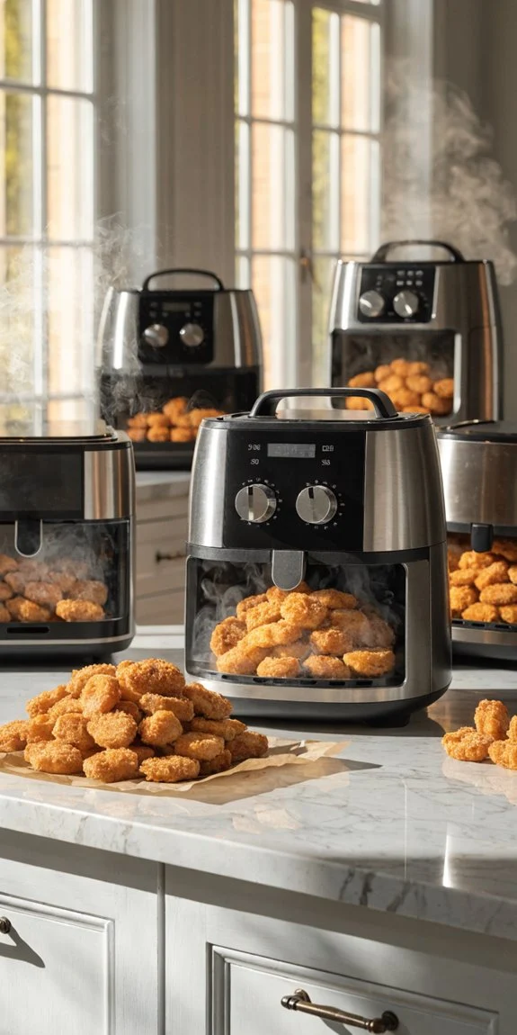 frozen food air fryer performance factors